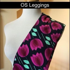 NWT 🦄🎉🎀 LuLaRoe Leggings hard to fund print OS
